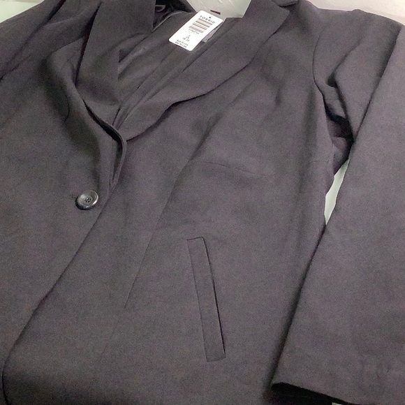 Torrid 2 black one button blazer size 18 / 20 NWT - Picture 9 of 15